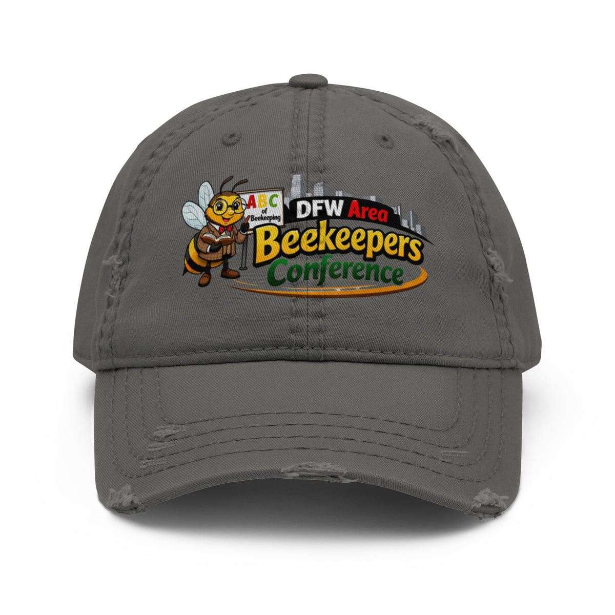 DFW ABC Distressed Dad Hat