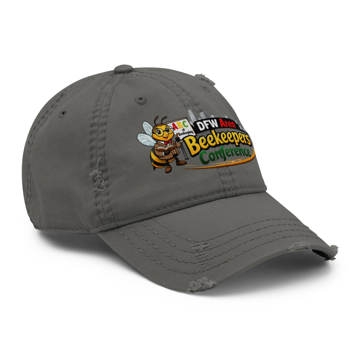 DFW ABC Distressed Dad Hat