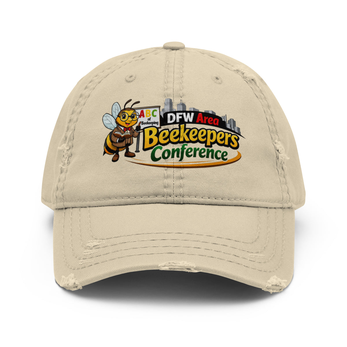 DFW ABC Distressed Dad Hat