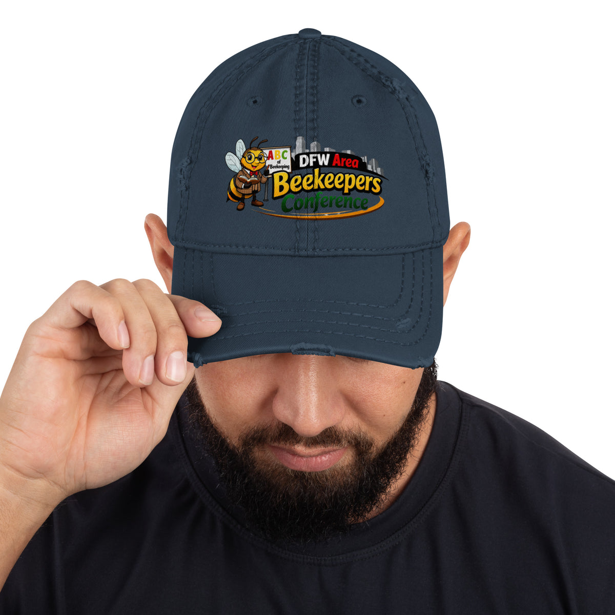 DFW ABC Distressed Dad Hat