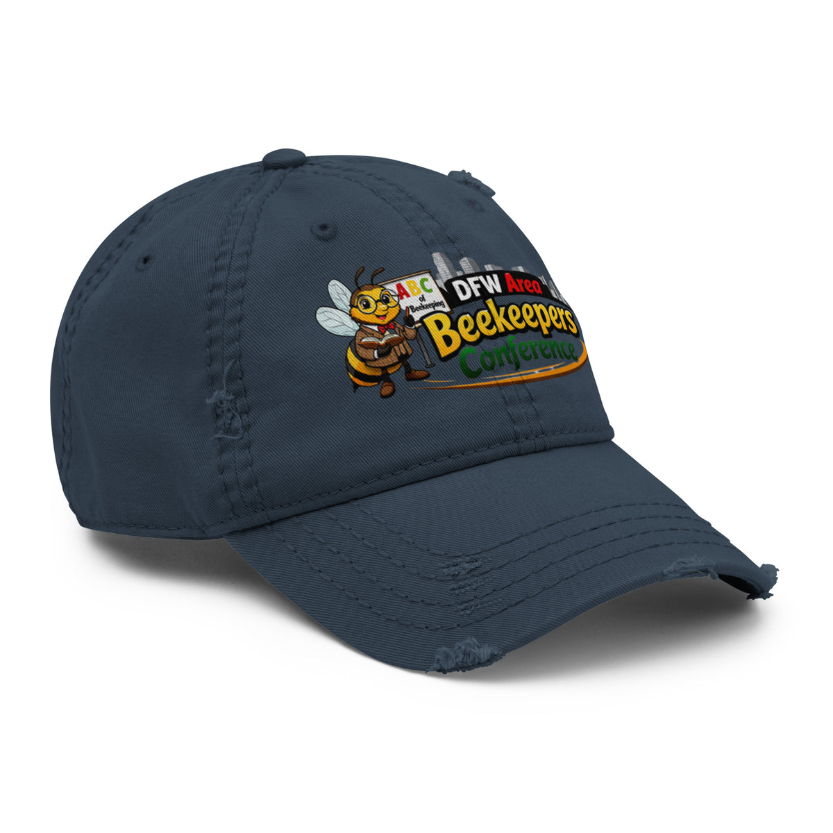 DFW ABC Distressed Dad Hat