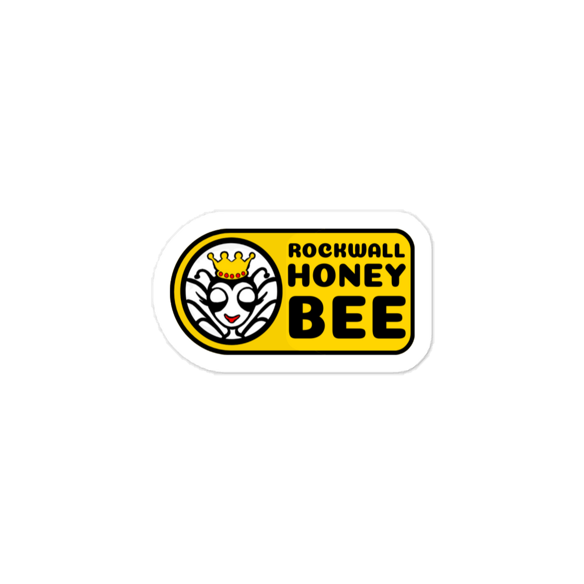 Rockwall Honey Bee Tag-Logo Kiss-cut vinyl decals