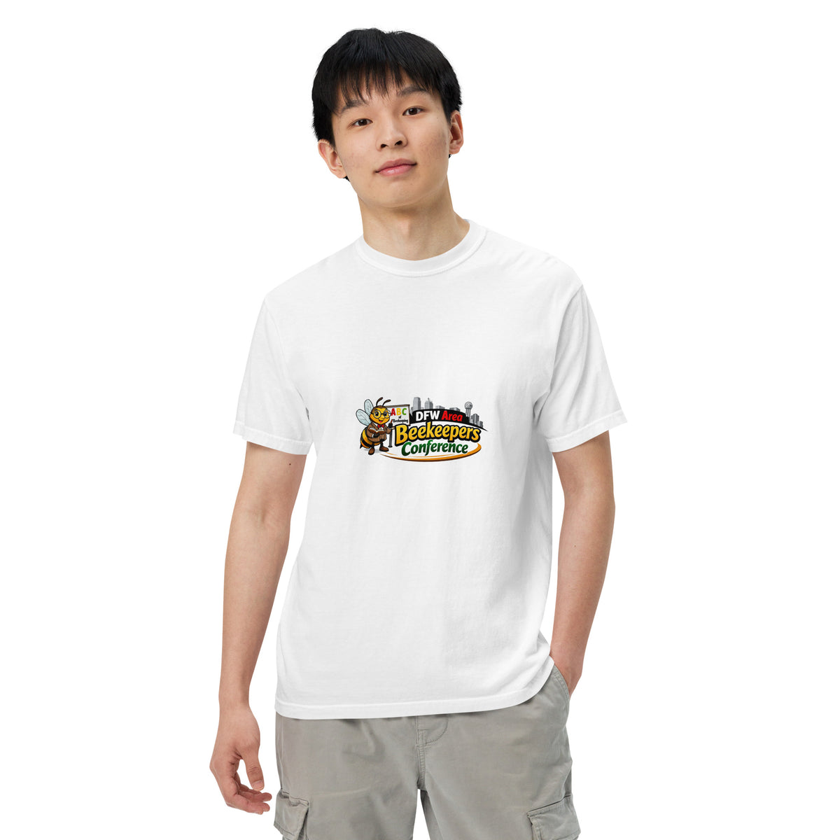 DFW ABC TEE -Unisex garment-dyed heavyweight t-shirt