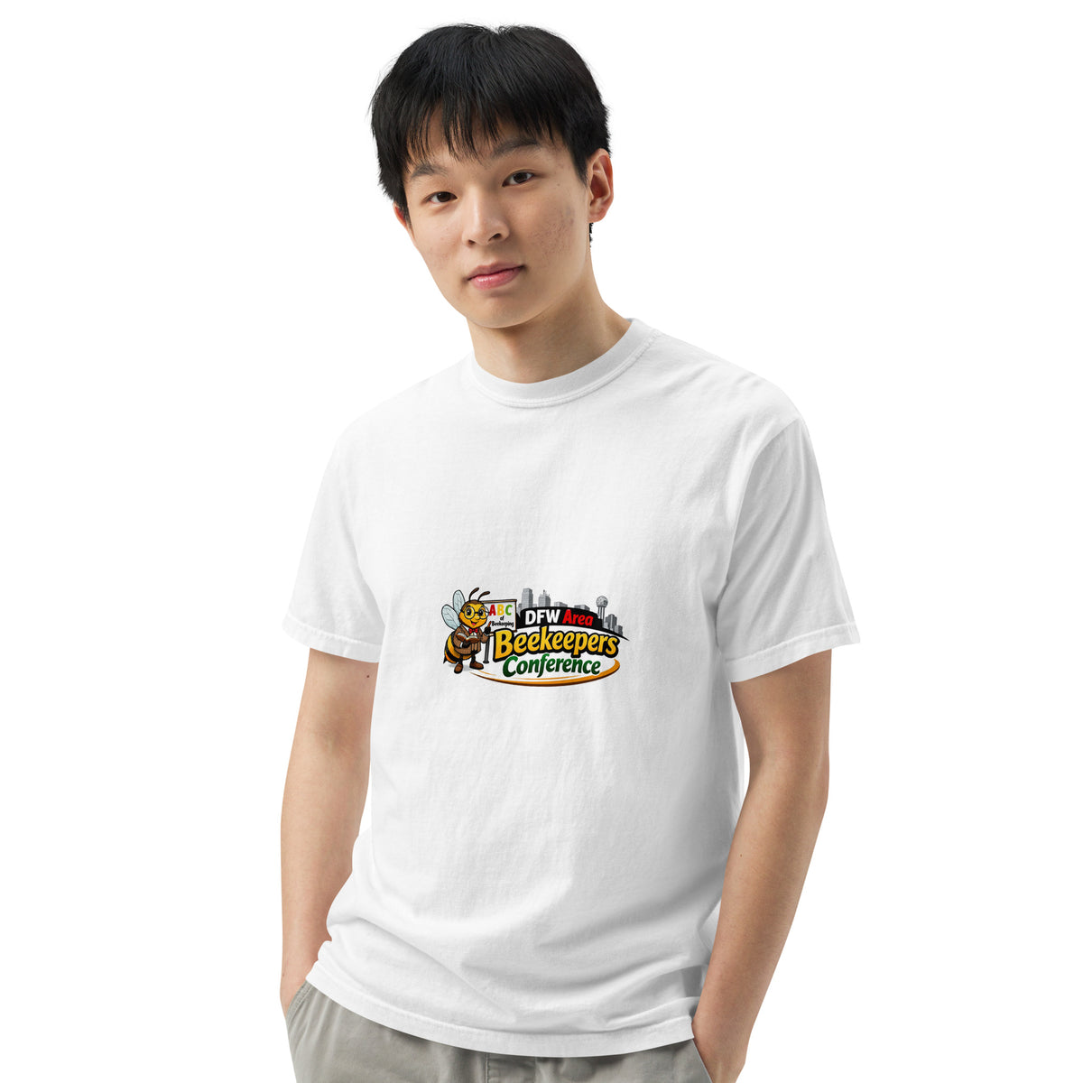 DFW ABC TEE -Unisex garment-dyed heavyweight t-shirt